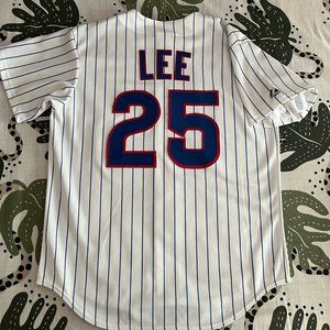 Vintage Majestic MLB Chicago Cubs Derrek Lee #25 Baseball Jersey